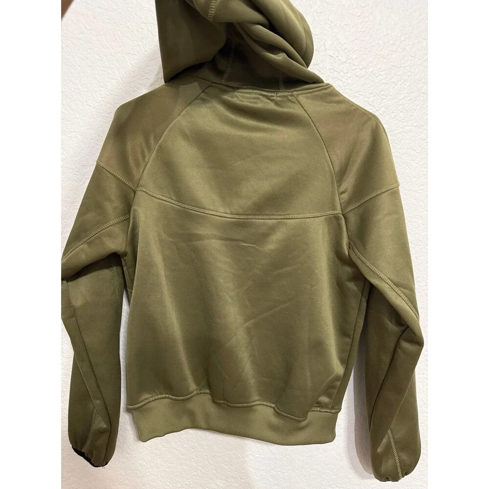 Silversilk Kids Tracksuit Set Size L 10yrs Olive Green Hoodie Jogger Pants